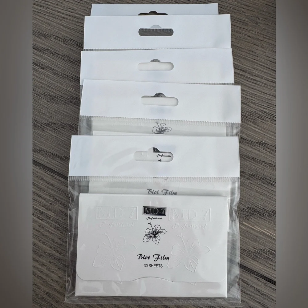 🆕 MD-7 Professional Oil- Control Blotting Sheets - Made in JAPAN 🇯🇵 (30 sheets)
